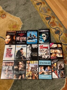 Mixed Movie DVD Lot - Assorted Covers 14 total
